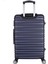 Md Lacivert Abs Tekerlekli Büyük Boy Valiz 2
