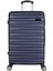 Md Lacivert Abs Tekerlekli Büyük Boy Valiz 3
