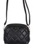 1324 Kapitone Siyah Kadın Çapraz Omuz Çantası 3