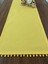 Ponponlu Sıvı Geçirmez Runner Sarı 40X140 1