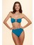 Klain Halkalı Soft Starplez Bikini Tek Üst Petrol 229113 1
