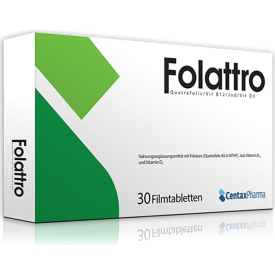 Centax Folattro Folik Asit Takviye Edici Gıda 30 Tablet