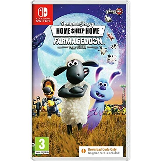 Nintendo Shaun The Sheep Home Sheep Home Farmageddon Party Edition Nintendo Switch (Dijital Indirme Kodu)