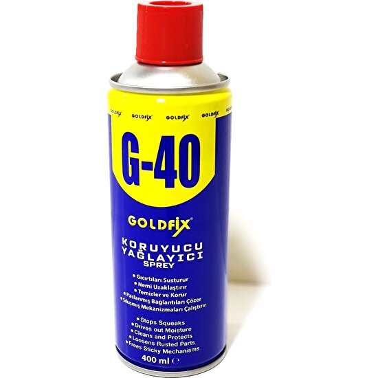 Goldfix G-40 Koruyucu Yağlayıcı Sprey 400ML Wd-40/g-40