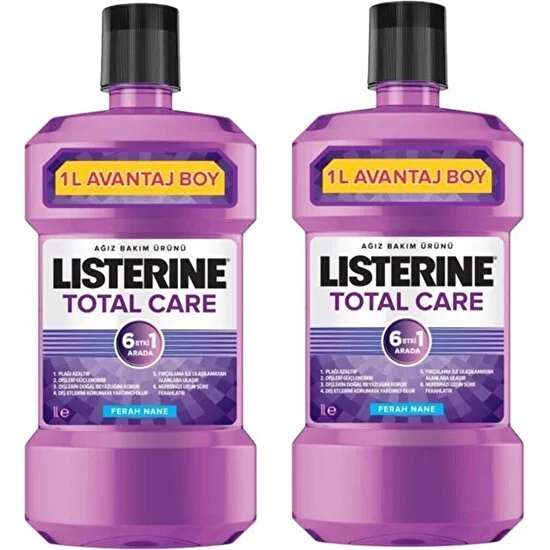 Listerine Total Care 1000 ml x 2