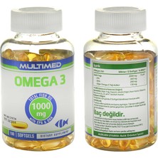 Multimed Omega 1000 Mg Balık Yağı 100 Softgel Gıda Takviyesi