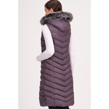 Dewberry Z6684 Dewberry Bayan Yelek-Antrasit