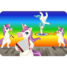 Güven Serigrafi Unicorn Model4 108 Parça Ahşap Çocuk Puzzle Yapboz