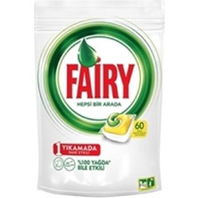Fairy Hepsi Bir Arada Sarı 60'lı