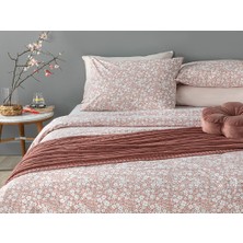 English Home Liberty Bloom Pamuklu Tek Kişilik Nevresim Seti 160 x 220 cm Tarçın