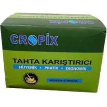 Cropix AHŞAP ÇAY KARIŞTIRICISI KAĞITSIZ 400 LÜ