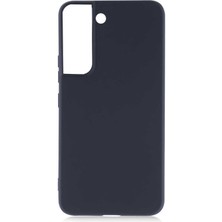 Gpack Samsung Galaxy S22 Kılıf Kılıf Mat Korumalı Premier Silikon Siyah