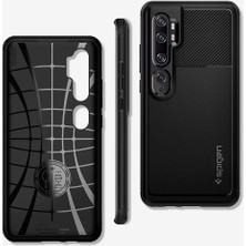 Spigen Xiaomi Mi Note 10 Pro / Mi Note 10 Kılıf Rugged Armor Matte Black - ACS00603