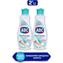 Abc Parfumia Sensitive Konsantre Yumuşatıcı 1440 ml 2'li Paket