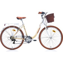 Carraro Juliana 24 V Shimano Vitesli Kız Bisikleti Beyaz Bej