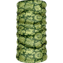 E-Taktik ® Extreme Ethnic Maya Symbol Boyunluk Maske Bandana Balaclava