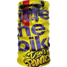 E-Taktik ® Extremeride Bike Don't Panic Boyunluk Maske Saç Bandı Bandana Balaclava
