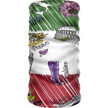 E-Taktik ® Extreme Love Is Different In Italy Boyunluk Maske Saç Bandı Toka Bandana Balaklava