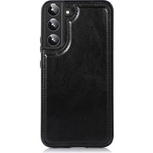 Lnobern Samsung Galaxy S22+ S22 Plus ile Uyumlu Çoklu Kart Yuvası Arkadan Çevirmeli Koruyucu Kickstand Kılıf (Yurt Dışından)