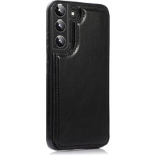 Lnobern Samsung Galaxy S22+ S22 Plus ile Uyumlu Çoklu Kart Yuvası Arkadan Çevirmeli Koruyucu Kickstand Kılıf (Yurt Dışından)