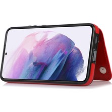 Lnobern Samsung Galaxy S22+ S22 Plus ile Uyumlu Çoklu Kart Yuvası Arkadan Çevirmeli Koruyucu Kickstand Kılıf (Yurt Dışından)