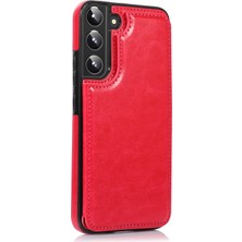 Lnobern Samsung Galaxy S22+ S22 Plus ile Uyumlu Çoklu Kart Yuvası Arkadan Çevirmeli Koruyucu Kickstand Kılıf (Yurt Dışından)