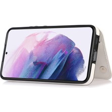 Lnobern Samsung Galaxy S22+ S22 Plus ile Uyumlu Çoklu Kart Yuvası Arkadan Çevirmeli Koruyucu Kickstand Kılıf (Yurt Dışından)