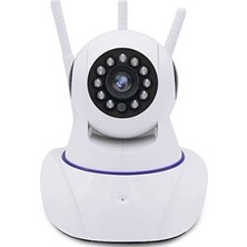 Teknomila Gece Görüşlü Hd 360 Derece Wifi Ip Bebek Kamerası-32 GB Sd Kartlı