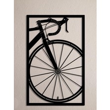 Diken Bisiklet Dekoratif Ahşap Tablo