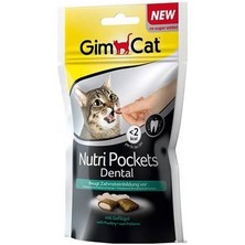 Gimcat Nutripockets Dental Diş Sağlığı Kedi Ödülü 60 gr