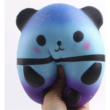 Hd Marketim Sevimli Yavaş Yükselen Squishy Galaksy Panda Oyuncak Çanta Süsü Orta Boy