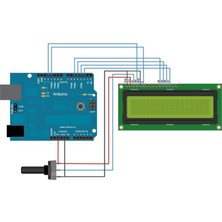 Bolsat LCD 16X2 Mavi Okul Tipi