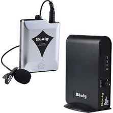 König K-301 Uhf Tek Kanal Yaka Mikrofonu