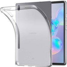 AktarMobile Samsung Galaxy Tab S8+ Plus 12.4" Uyumlu Kılıf Silikon Tablet Kılıfı Esnek Tpu Kapak