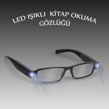 Çetin Shop Kitap Gözlüğü LED Işıklı Siyah