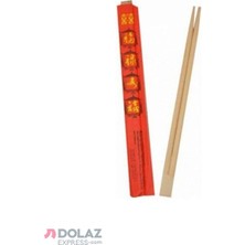 Green Bamboo Bambu Chopstick CST07-240 - Tensoge Kırmızı Ambalaj 24 cm