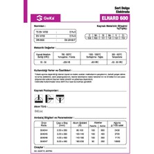 Gedik Kaynak Geka Elhard 600 Sert Dolgu Kaynak Elektrotu E6-Um-60 P - 3,20X350