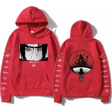 Amor Man Büyük Beden Japon Dijital Baskılı Kapüşonlu Oversize %100 Pamuk Dokuma Erkek Sweatshirt