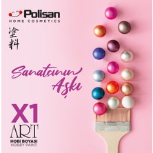 Polisan X1 Art Multisurface Hobi Boyası 120 ml Kaşmir