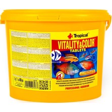 500 Adet Tropical Vitality&color Tablets Kovadan Bölme Tablet Balık Yemi