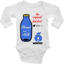 Tuğba Baby 6 Aylık - Bebeğimin Ayları - 6 Aylık Bebek Body