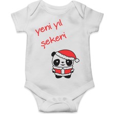 Tuğba Baby Yeni Yıl Şekeri Bebek Body - Yeni Yıl Body