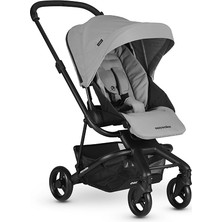 Easywalker Charley Tek Elle Katlanabilen Çift Yönlü Portbebeli Bebek Arabası Cloud Grey, ikili set bebek arabası