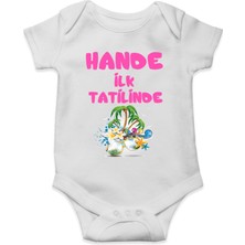 Tuğba Baby Hande Ilk Tatilinde - Ilk Tatilim Bebek Body