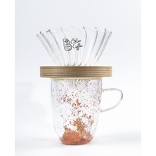 Dtabliss V60 Filtre Kahve Demleme Cam Dripper / Pour Over  Demleme Camı