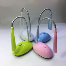 Yayke LED Masa Lambası Taşınabilir Pilli LED Masa Lambası Aç Kapa Pratik Kullanılabilir Masa Lambası