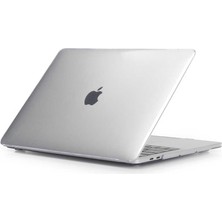 MobaxAksesuar Apple MacBook Air 13.3" M1 A2337 2021 Kılıf Kristal Ön Arka Kapak