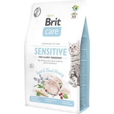 Brit Care Sensitive Hypoallergenic Böcek Ringa Balıklı Alerji Kontrolü Kedi Maması 2 kg