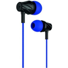 Factor-M Fm­03 Kulakiçi Mikrofonlu Kablolu Kulaklık Mavi (FM­FM03KM)