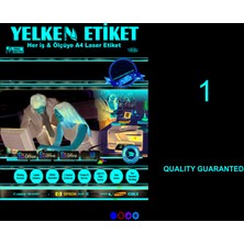 Yelken Etiket 210X297 mm